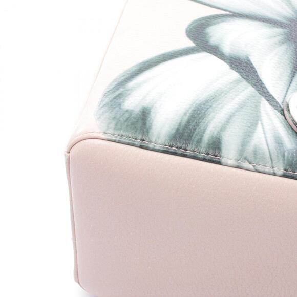 Christian Dior Dior Lady handbag, leather, women's, pink and gray. - Picture 7 of 9